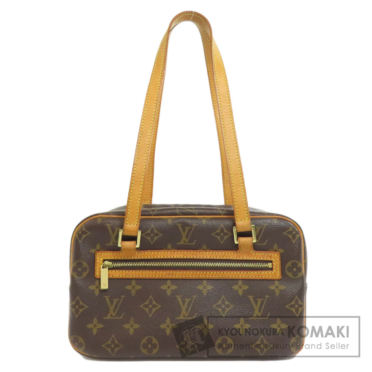 LOUIS VUITTON ルイヴィトン M51182 シテMM トートバッグ モノグラムキャンバス レディース 中古