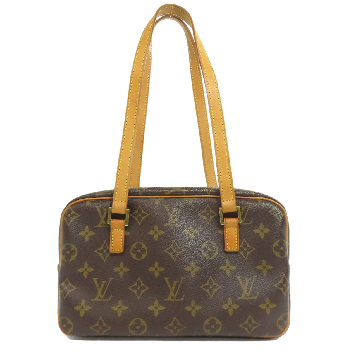 LOUIS VUITTON ルイヴィトン M51182 シテMM トートバッグ モノグラムキャンバス レディース 中古