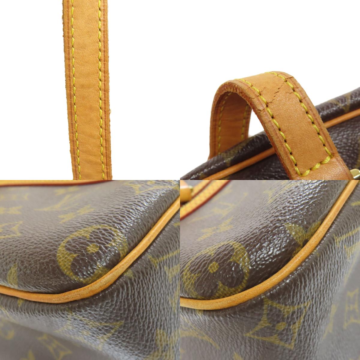 LOUIS VUITTON ルイヴィトン M51182 シテMM トートバッグ モノグラムキャンバス レディース 中古