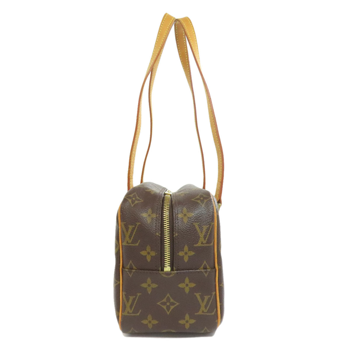 LOUIS VUITTON ルイヴィトン M51182 シテMM トートバッグ モノグラムキャンバス レディース 中古