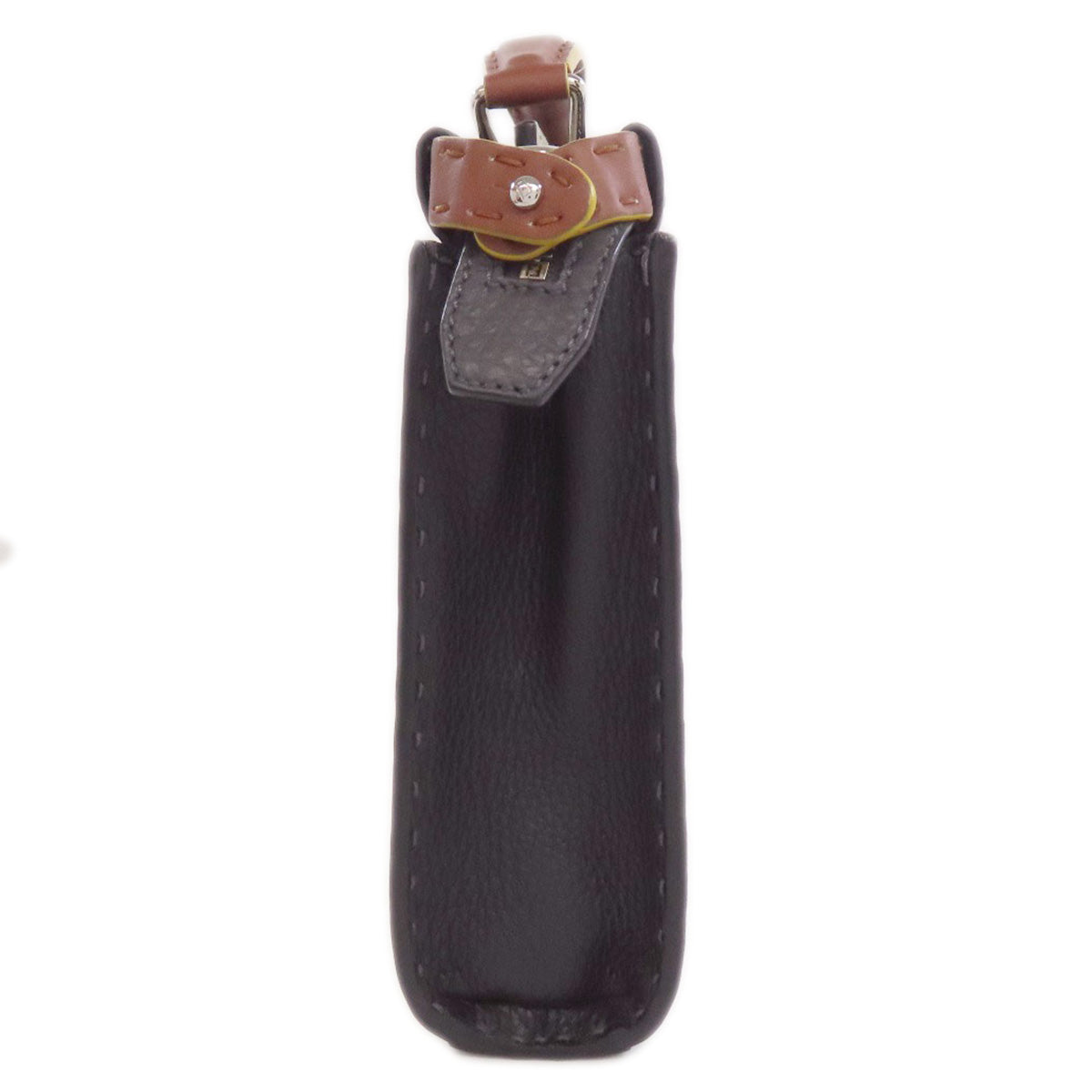 FENDI フェンディ ピーカブー フィット セレリア 2WAY ハンドバッグ キャンバス レディース 中古