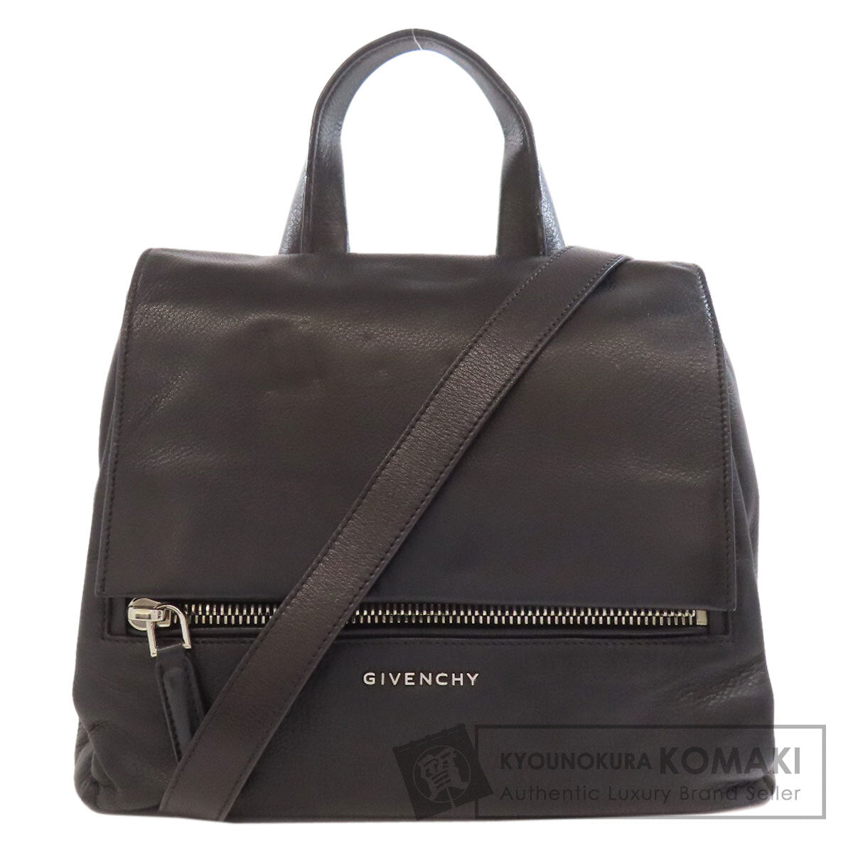 GIVENCHY ジバンシー 2WAY ハンドバッグ カーフ レディース 中古
