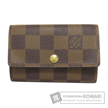LOUIS VUITTON ルイヴィトン N62630 ミュルティクレ6 キーケース ダミエキャンバス レディース 中古