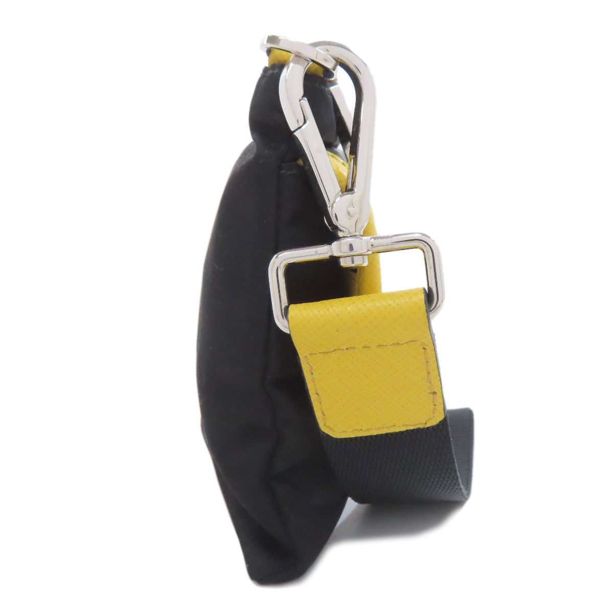 PRADA プラダ 2NH011 ロゴ金具 クラッチバッグ ナイロン レディース 中古
