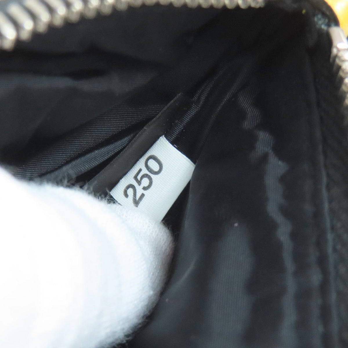 PRADA プラダ 2NH011 ロゴ金具 クラッチバッグ ナイロン レディース 中古