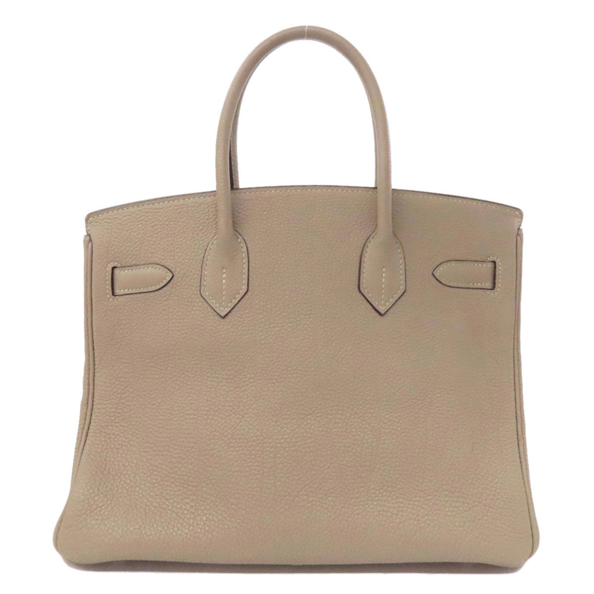 HERMES エルメス バーキン30 シルバー金具 ハンドバッグ トゴ レディース 中古