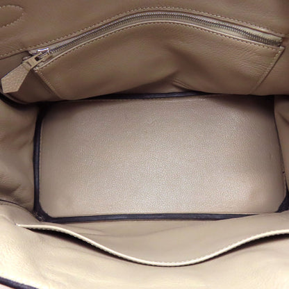 HERMES エルメス バーキン30 シルバー金具 ハンドバッグ トゴ レディース 中古