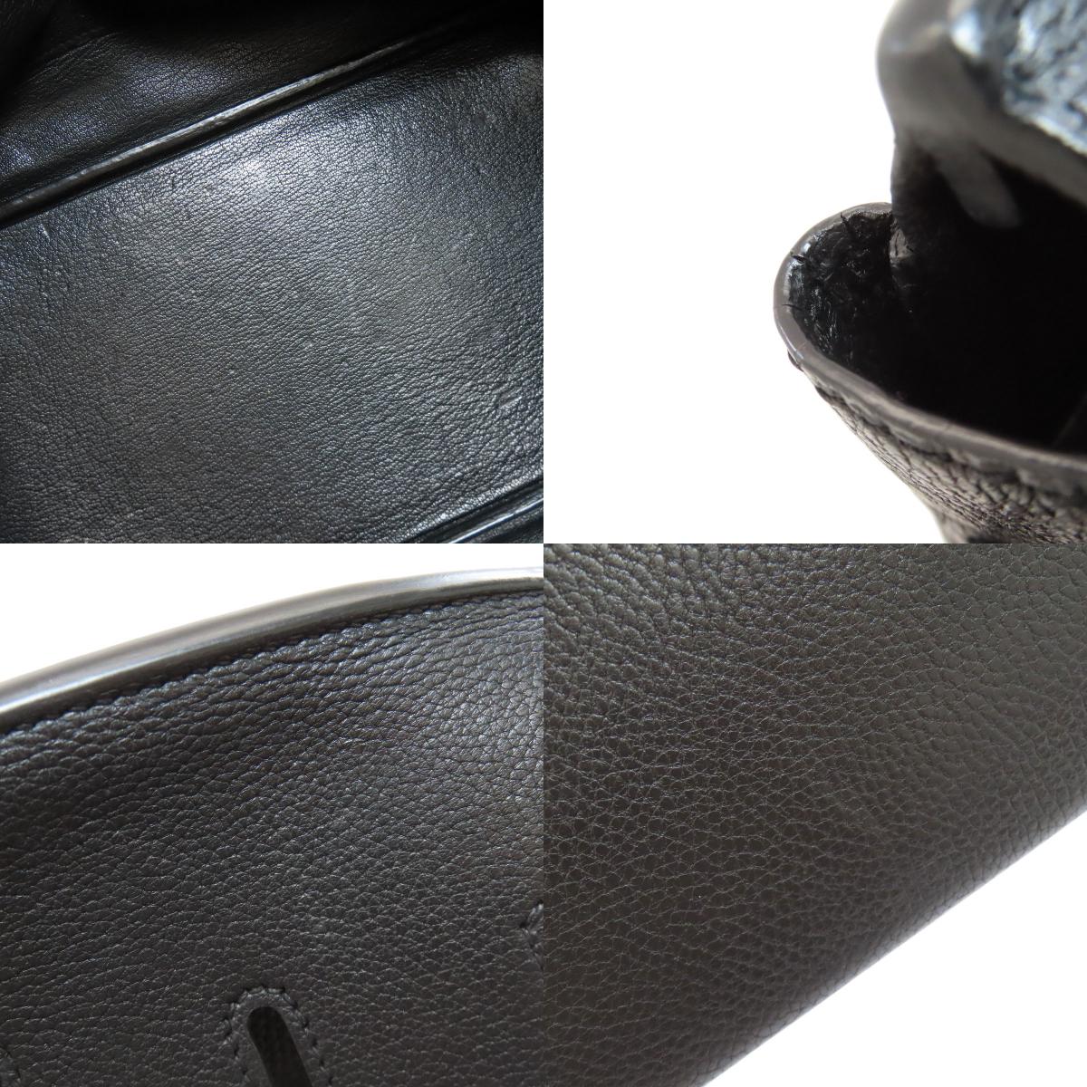 HERMES エルメス バーキン35 シルバー金具 ハンドバッグ トゴ レディース 中古