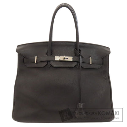 HERMES エルメス バーキン35 シルバー金具 ハンドバッグ トゴ レディース 中古