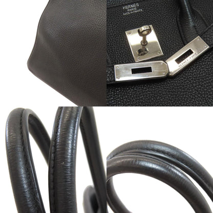 HERMES エルメス バーキン35 シルバー金具 ハンドバッグ トゴ レディース 中古