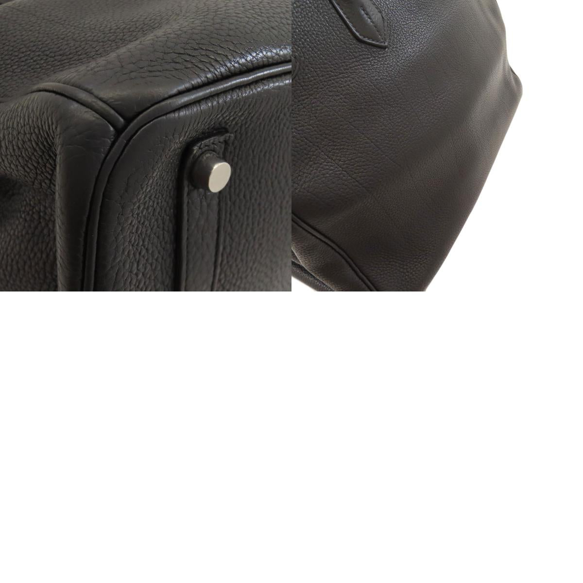 HERMES エルメス バーキン35 シルバー金具 ハンドバッグ トゴ レディース 中古