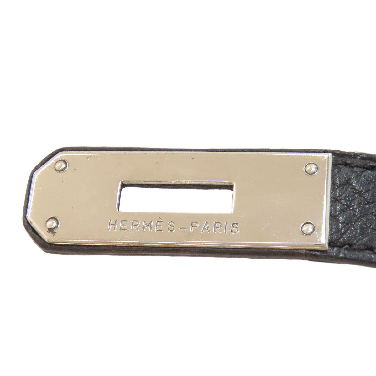 HERMES エルメス バーキン35 シルバー金具 ハンドバッグ トゴ レディース 中古