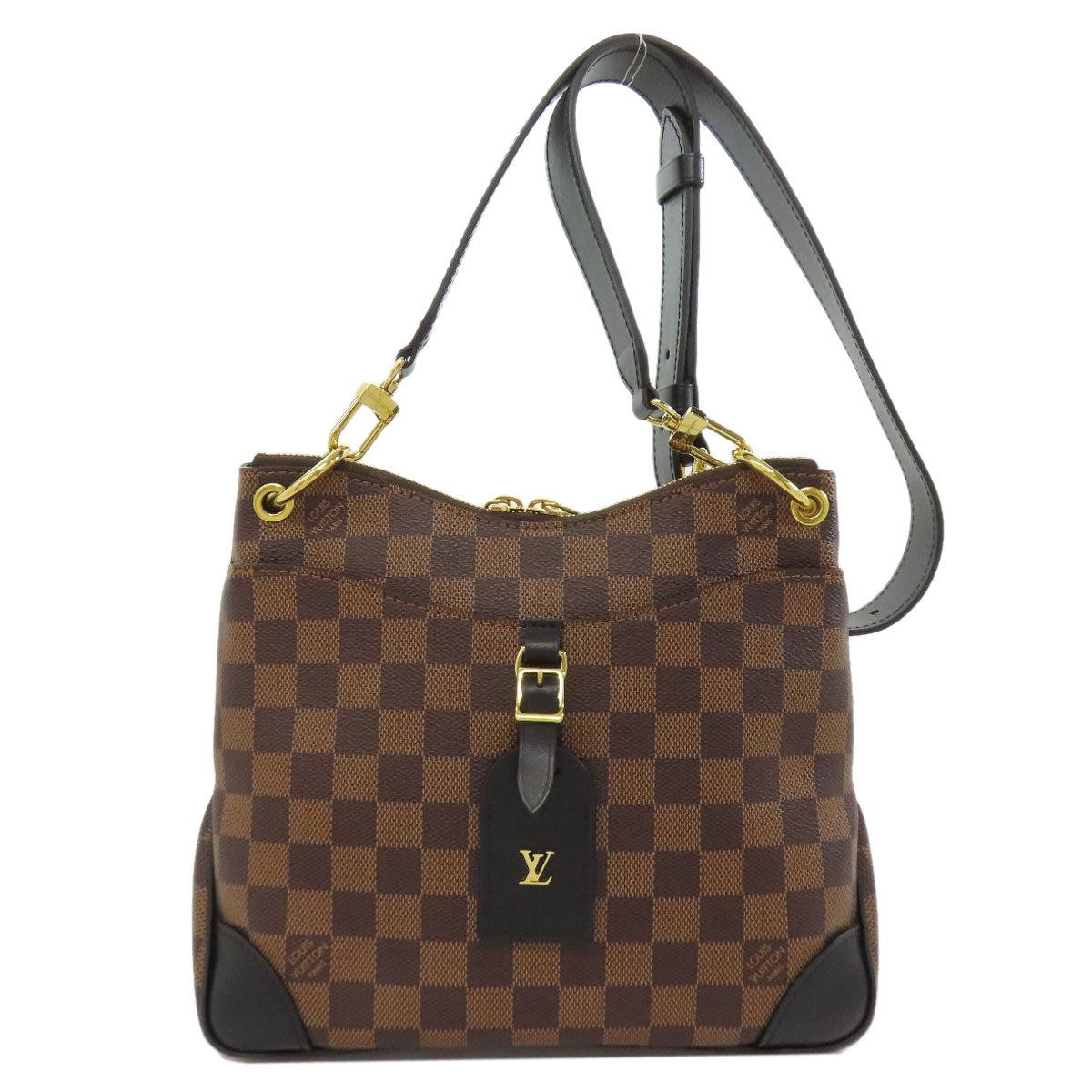 LOUIS VUITTON ルイヴィトン N50064 オデオンNM PM ショルダーバッグ ダミエキャンバス レディース 中古