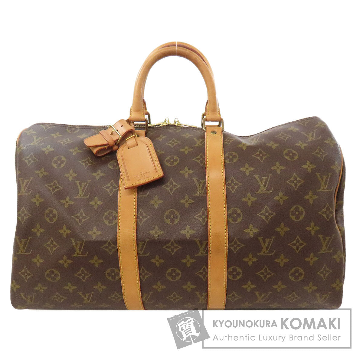 LOUIS VUITTON ルイヴィトン M41428 キーポル45 ボストンバッグ モノグラムキャンバス レディース 中古