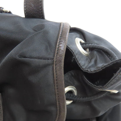 PRADA プラダ ロゴ金具 リュック・デイパック ナイロン レディース 中古