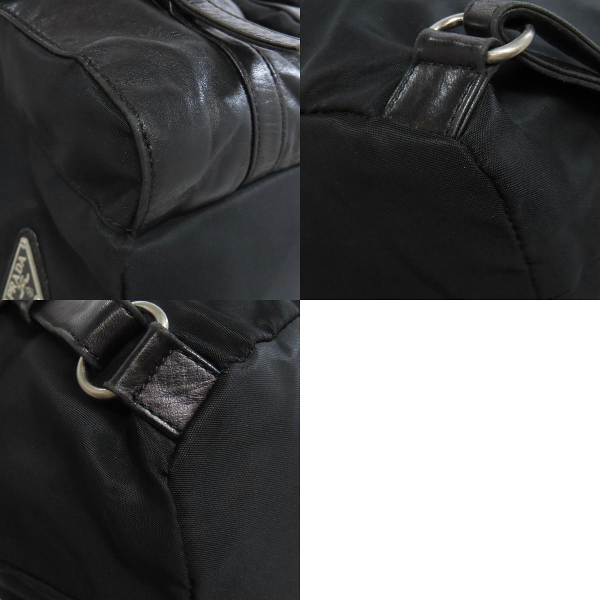 PRADA プラダ ロゴ金具 リュック・デイパック ナイロン レディース 中古