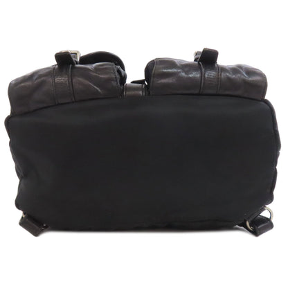 PRADA プラダ ロゴ金具 リュック・デイパック ナイロン レディース 中古