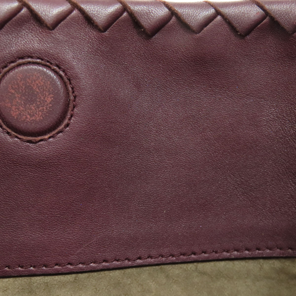 BOTTEGA VENETA ボッテガヴェネタ イントレチャート ハンドバッグ カーフ レディース 中古