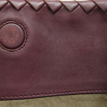 BOTTEGA VENETA ボッテガヴェネタ イントレチャート ハンドバッグ カーフ レディース 中古