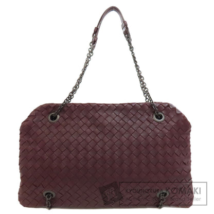 BOTTEGA VENETA ボッテガヴェネタ イントレチャート ハンドバッグ カーフ レディース 中古
