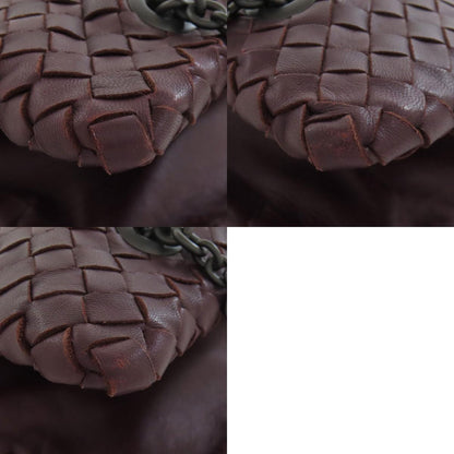 BOTTEGA VENETA ボッテガヴェネタ イントレチャート ハンドバッグ カーフ レディース 中古
