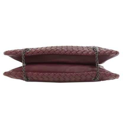 BOTTEGA VENETA ボッテガヴェネタ イントレチャート ハンドバッグ カーフ レディース 中古