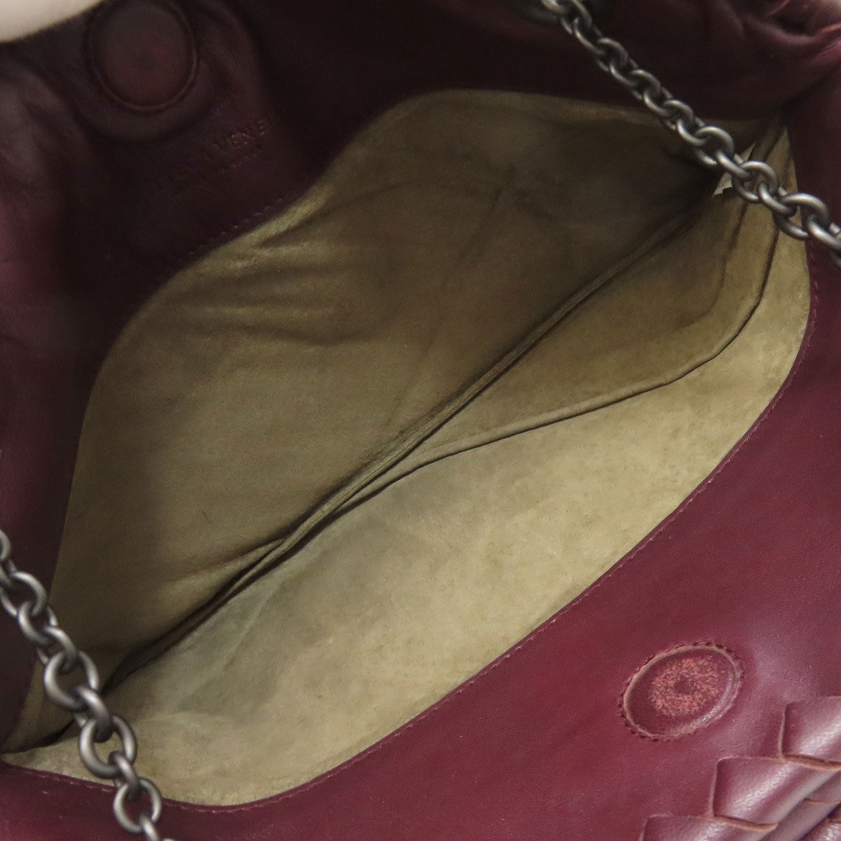 BOTTEGA VENETA ボッテガヴェネタ イントレチャート ハンドバッグ カーフ レディース 中古