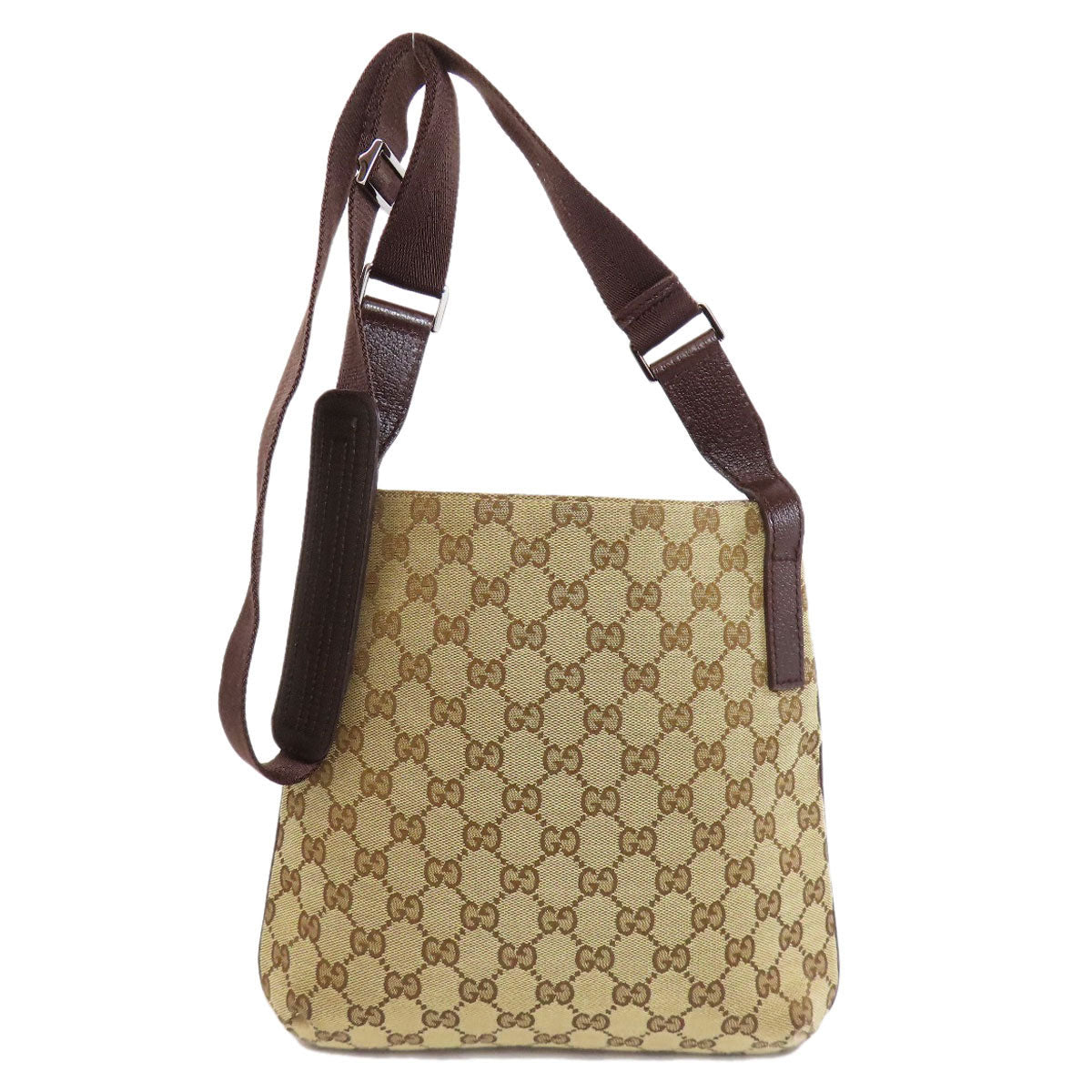 GUCCI グッチ 122798 GG ショルダーバッグ キャンバス レディース 中古
