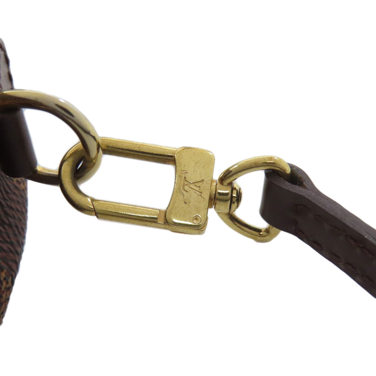 LOUIS VUITTON ルイヴィトン N51296 ポシェットイパネマ ショルダーバッグ ダミエキャンバス レディース 中古