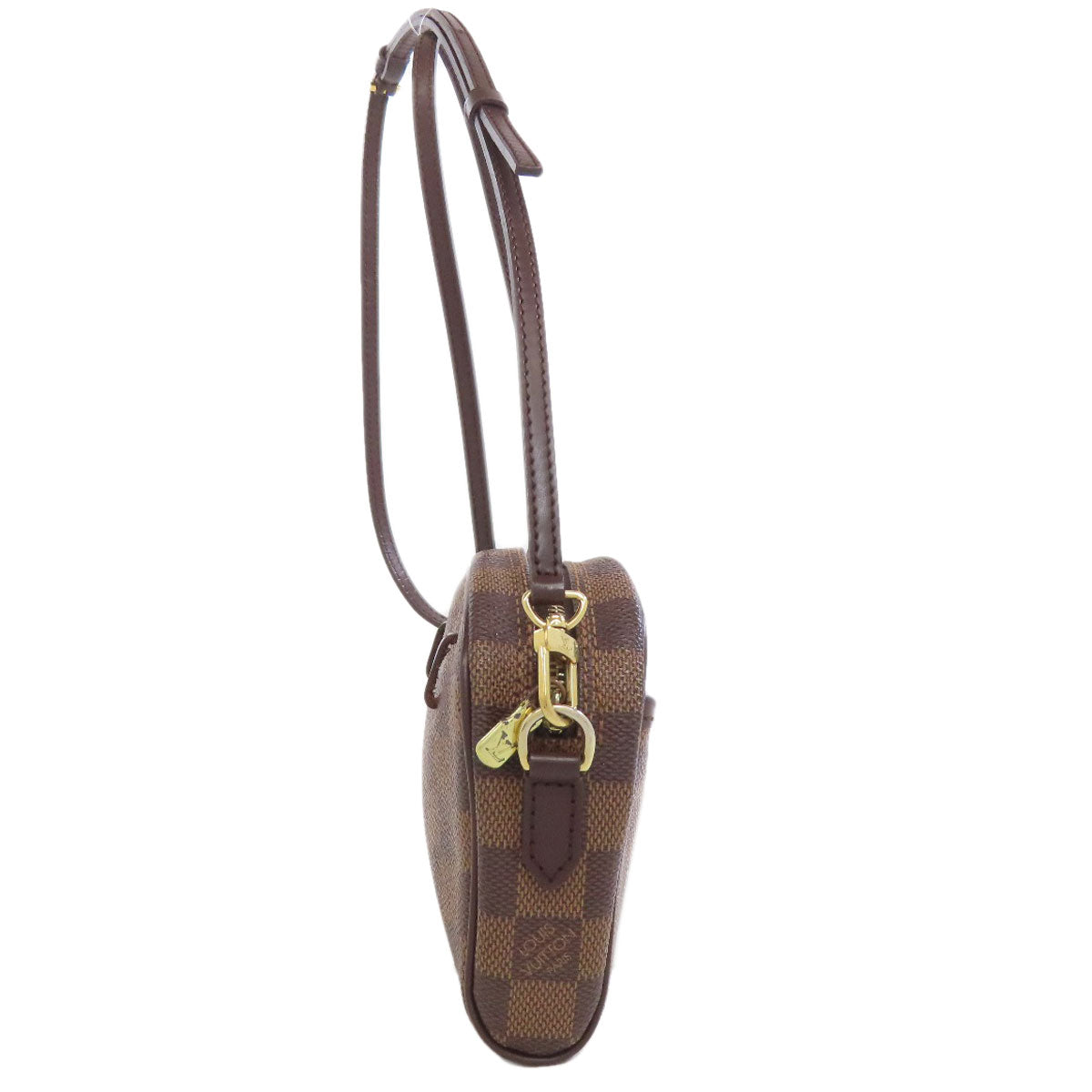 LOUIS VUITTON ルイヴィトン N51296 ポシェットイパネマ ショルダーバッグ ダミエキャンバス レディース 中古