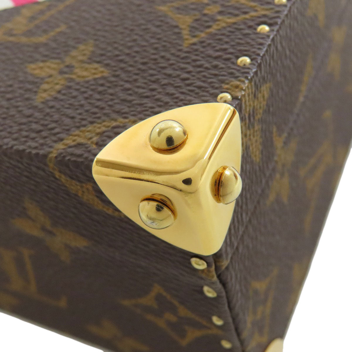 LOUIS VUITTON ルイヴィトン M92476 ジュエリーボックス 村上隆 限定200個 ハンドバッグ モノグラムキャンバス レディース 中古