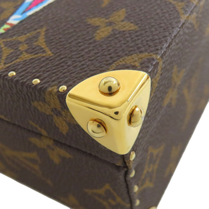 LOUIS VUITTON ルイヴィトン M92476 ジュエリーボックス 村上隆 限定200個 ハンドバッグ モノグラムキャンバス レディース 中古