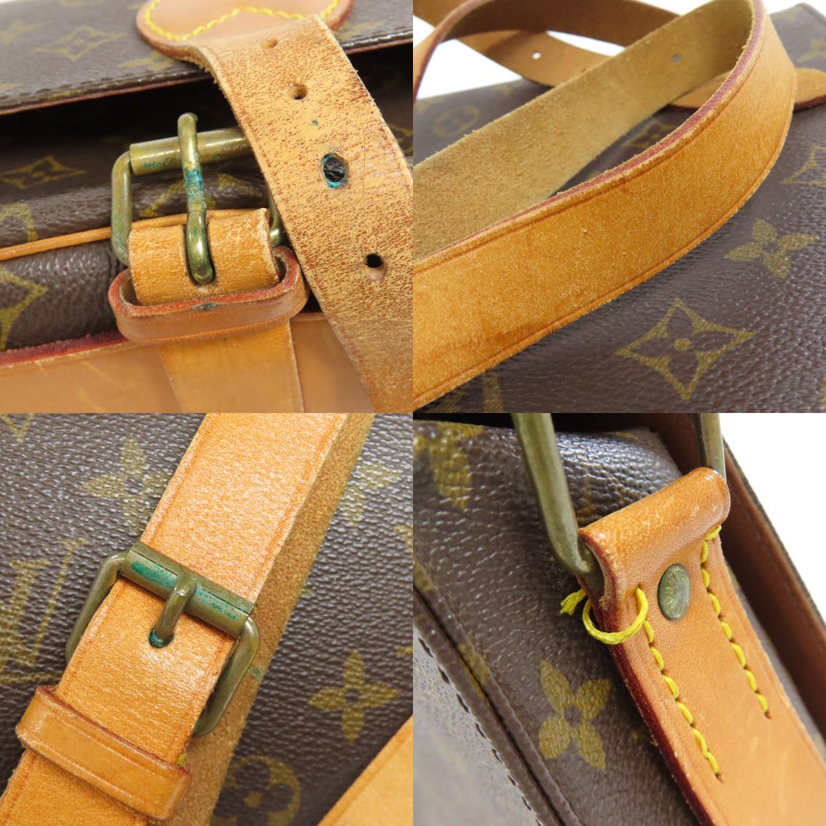 LOUIS VUITTON ルイヴィトン M51253 カルトシェール22 ショルダーバッグ モノグラムキャンバス レディース 中古