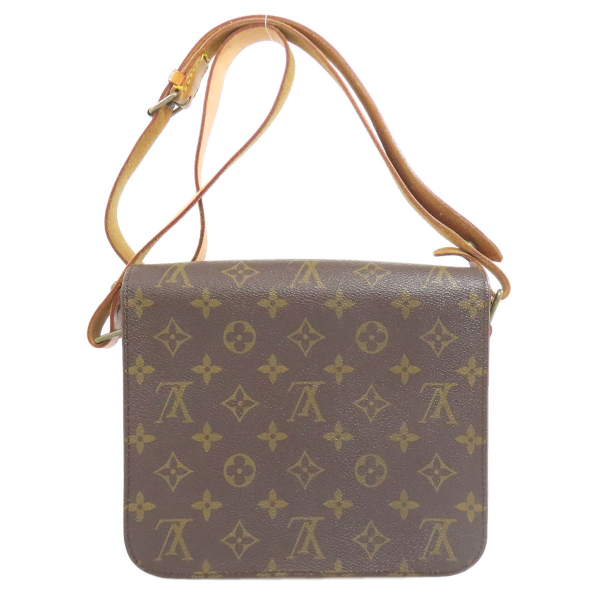 LOUIS VUITTON ルイヴィトン M51253 カルトシェール22 ショルダーバッグ モノグラムキャンバス レディース 中古