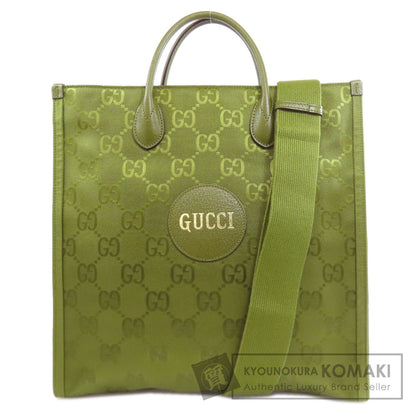 GUCCI グッチ 696043 オフザグリッド 2WAY トートバッグ ナイロン レディース 中古