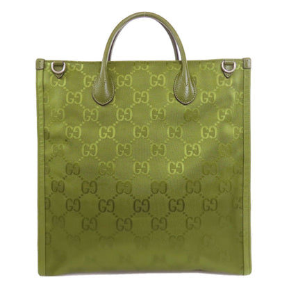 GUCCI グッチ 696043 オフザグリッド 2WAY トートバッグ ナイロン レディース 中古