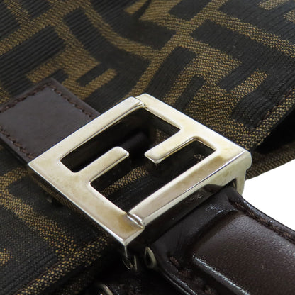 FENDI フェンディ ズッカ柄 トートバッグ キャンバス レディース 中古