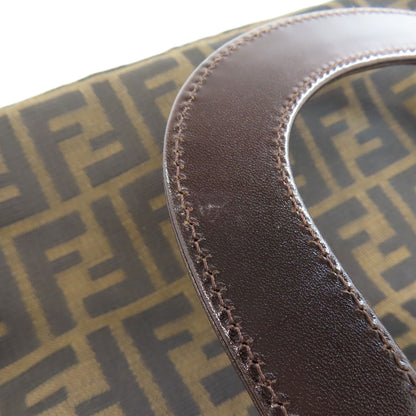 FENDI フェンディ ズッカ柄 トートバッグ キャンバス レディース 中古