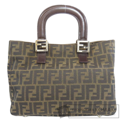 FENDI フェンディ ズッカ柄 トートバッグ キャンバス レディース 中古