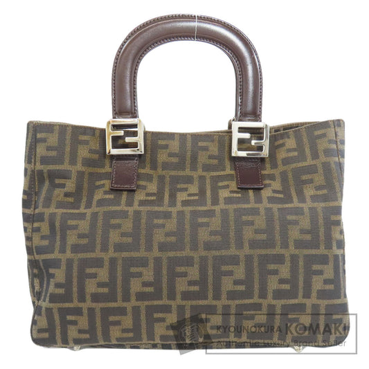 FENDI フェンディ ズッカ柄 トートバッグ キャンバス レディース 中古