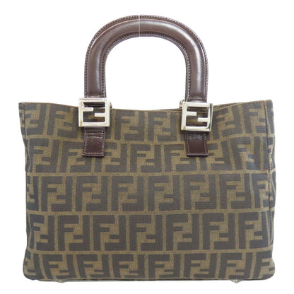 FENDI フェンディ ズッカ柄 トートバッグ キャンバス レディース 中古