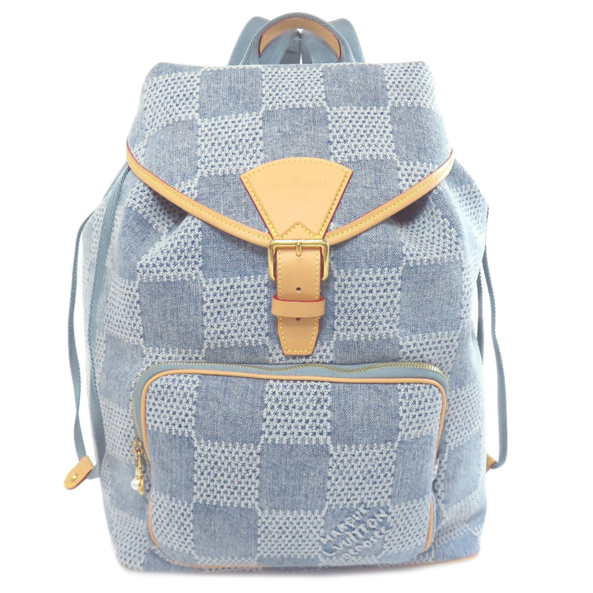 LOUIS VUITTON ルイヴィトン N40708 24AW モンスリ 3D リュック・デイパック デニム レディース 中古