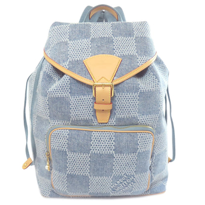 LOUIS VUITTON ルイヴィトン N40708 24AW モンスリ 3D リュック・デイパック デニム レディース 中古