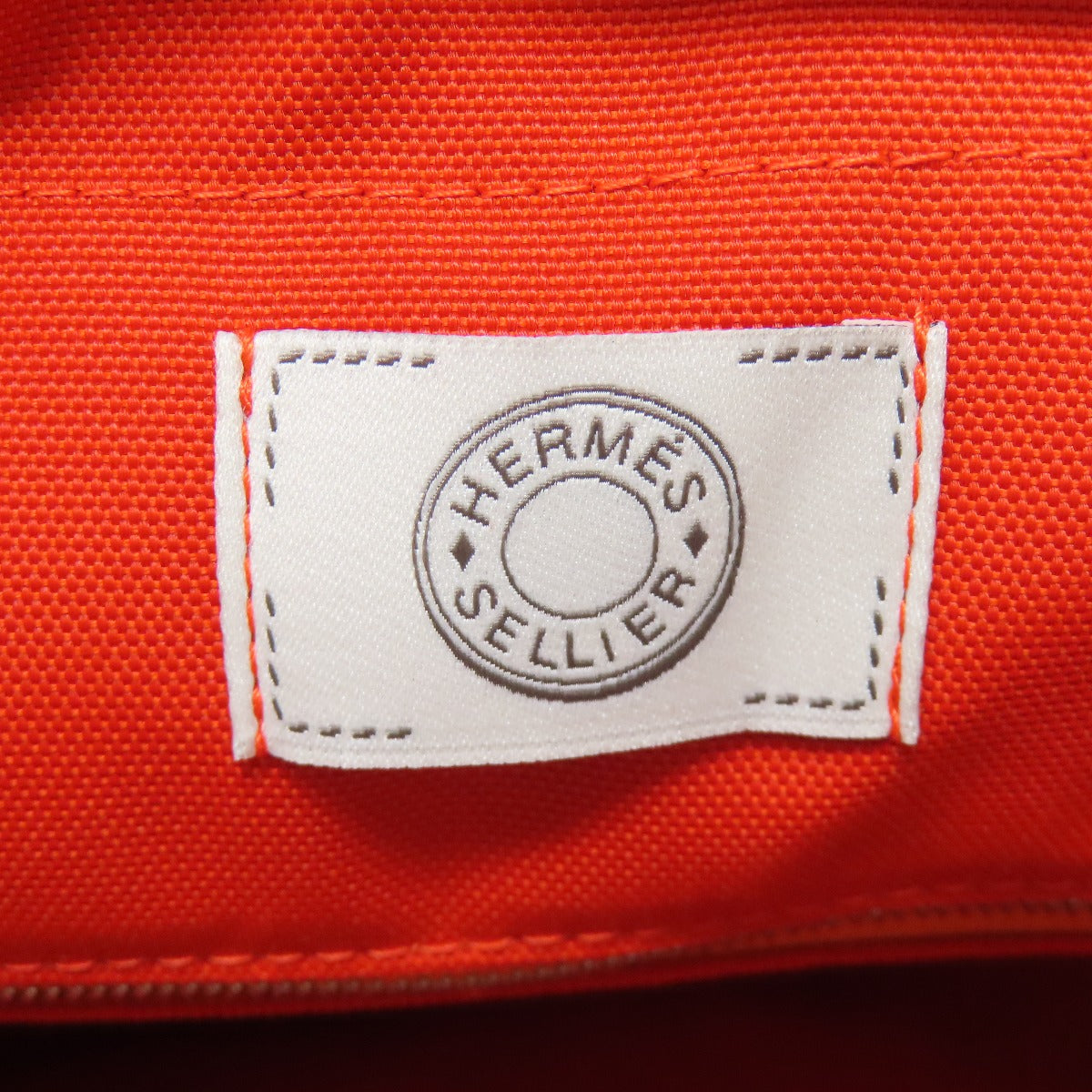 HERMES エルメス サック ド パンサージュグレーム トートバッグ キャンバス レディース 中古