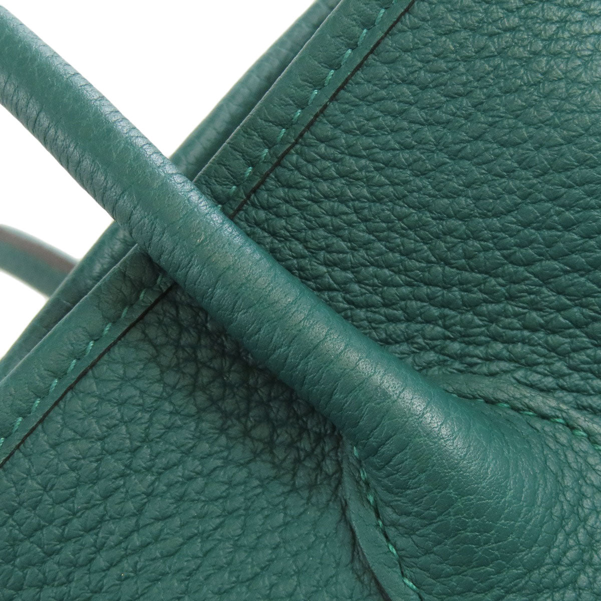 HERMES エルメス ガーデンパーティPM マカライト シルバー金具 トートバッグ ネゴンダ レディース 中古
