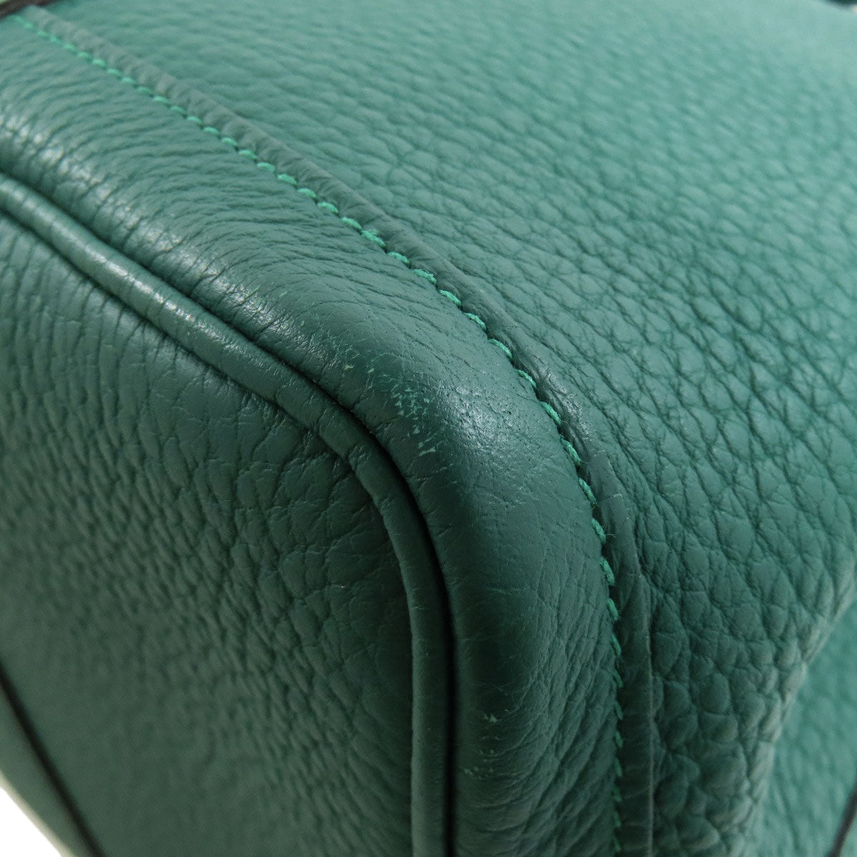 HERMES エルメス ガーデンパーティPM マカライト シルバー金具 トートバッグ ネゴンダ レディース 中古