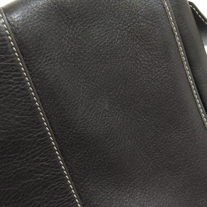 CHRISTIAN DIOR クリスチャンディオール ロゴ ショルダーバッグ レザー レディース 中古