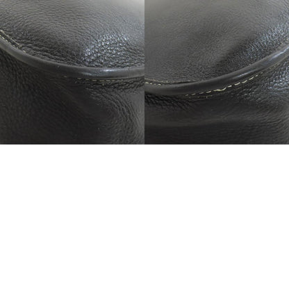 CHRISTIAN DIOR クリスチャンディオール ロゴ ショルダーバッグ レザー レディース 中古