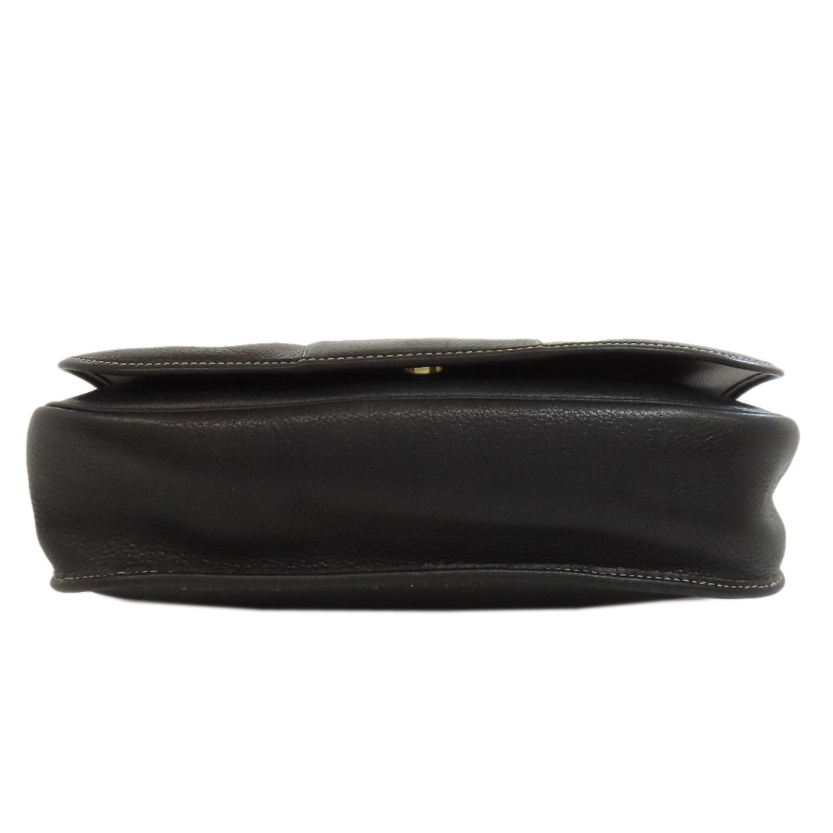 CHRISTIAN DIOR クリスチャンディオール ロゴ ショルダーバッグ レザー レディース 中古