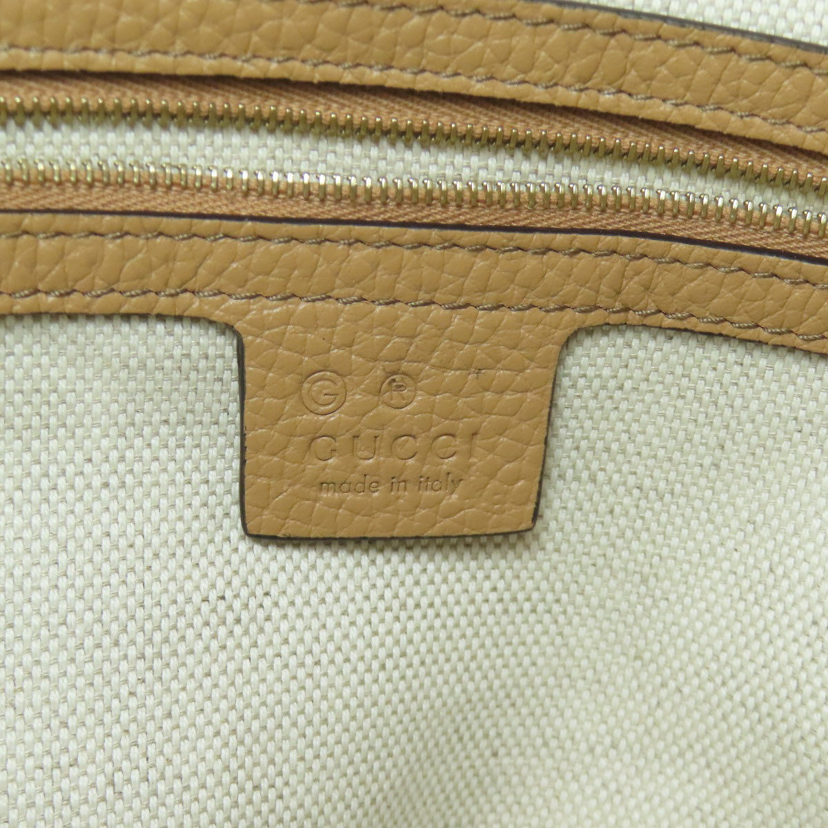 GUCCI グッチ 536194 アウトレット ワンショルダー インターロッキングG トートバッグ レザー レディース 中古